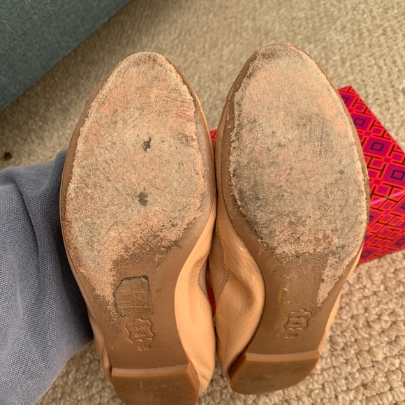 Tory Burch Jolie Ballet Soft Flats Light Oak - Picture 8 of 11